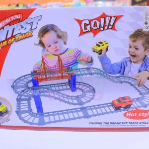 سكة سباق سيارات 25 قطعة