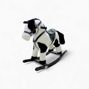 حصان هزاز اصوات بطارية خشب