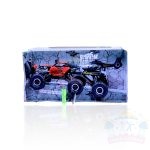 سيارة ريموت مع مروحية