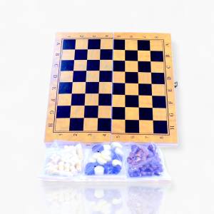 شطرنج خشبي 1×3