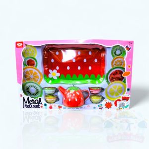 طقم اقلاس مع صحون وفواكة